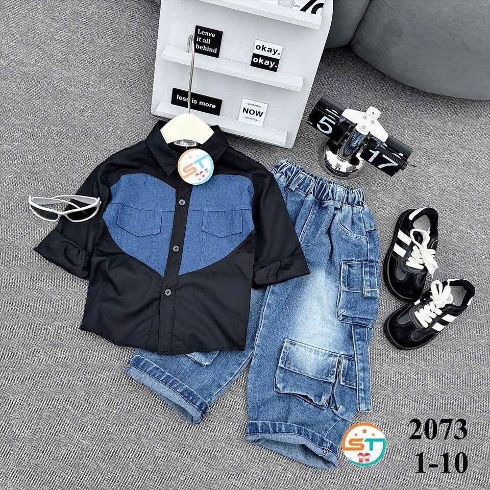 Stylish Kids Denim Set