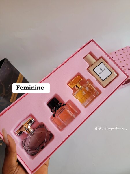 Coffret Parfum Femme Élégant