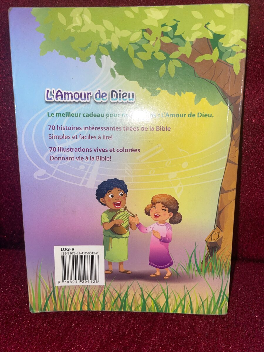 Livre Enfants: L'Amour de Dieu