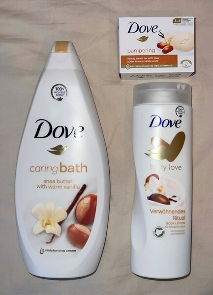 Ensemble bain Dove karité