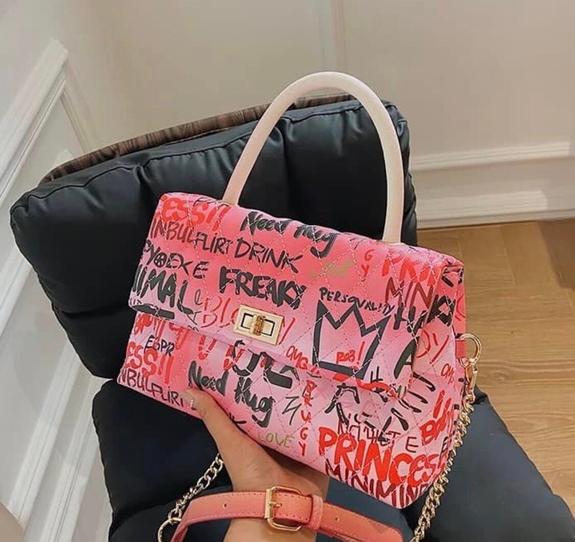 Sac à main graffiti mode