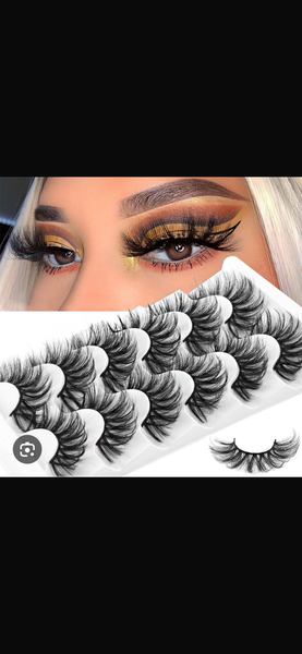 Faux Cils Bouclés Moyens