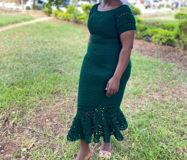 Hand made Crochet dress