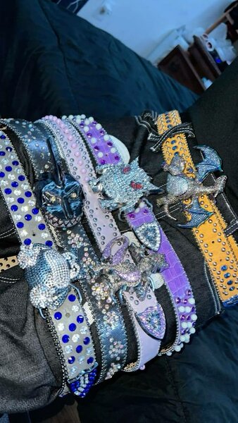 Ceinture Strass Tendance