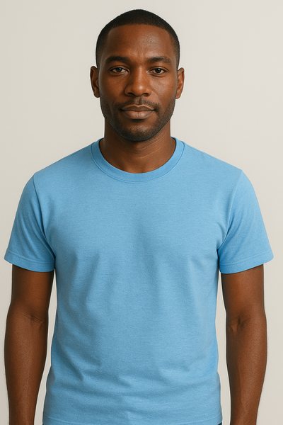 T-shirt bleu homme