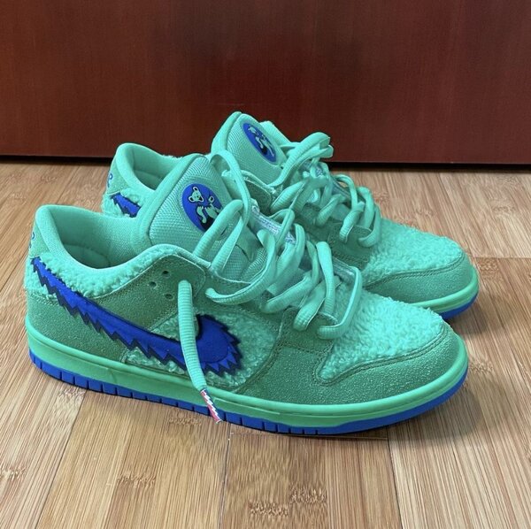 Baskets tendance vertes pour homme