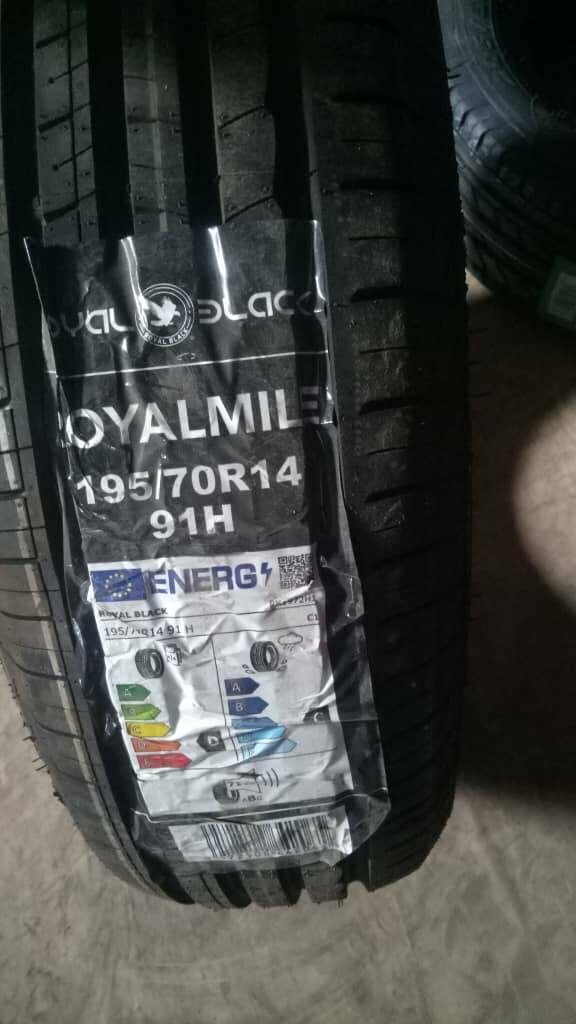 195/70R14 Royal Black