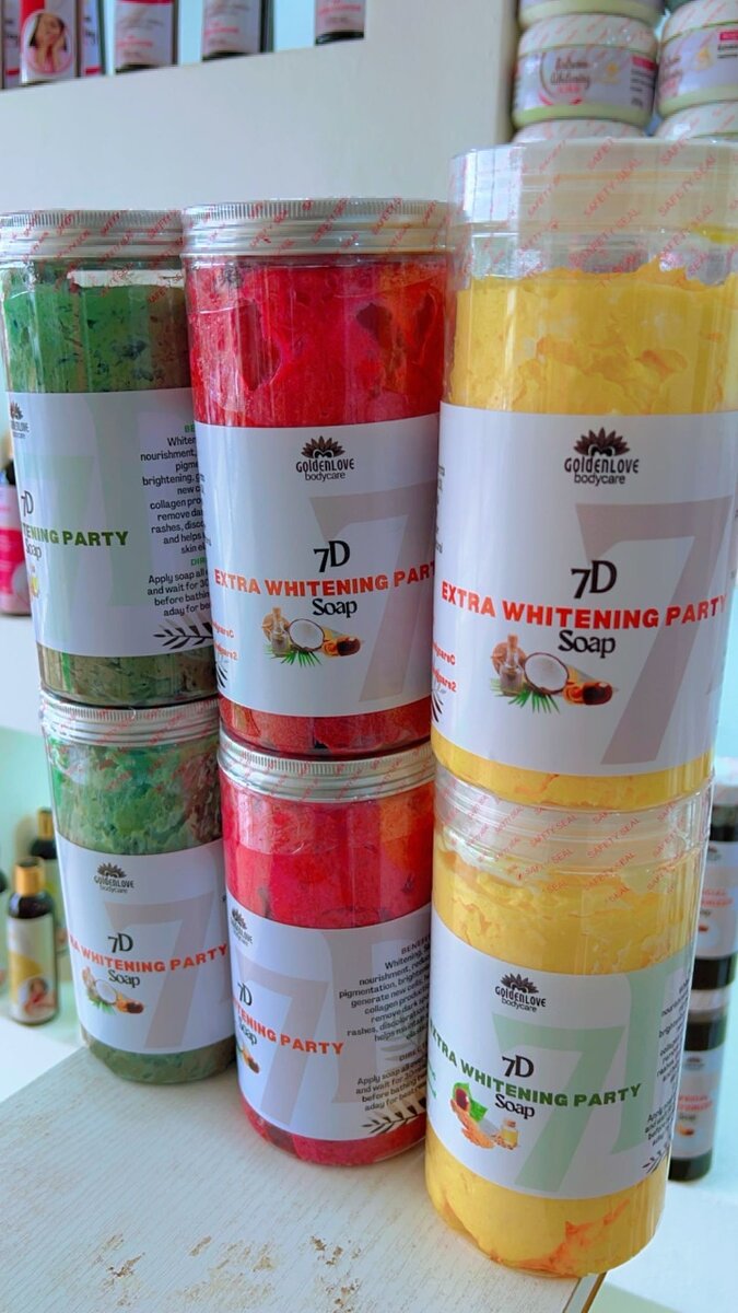 7D (3days to party ) soap