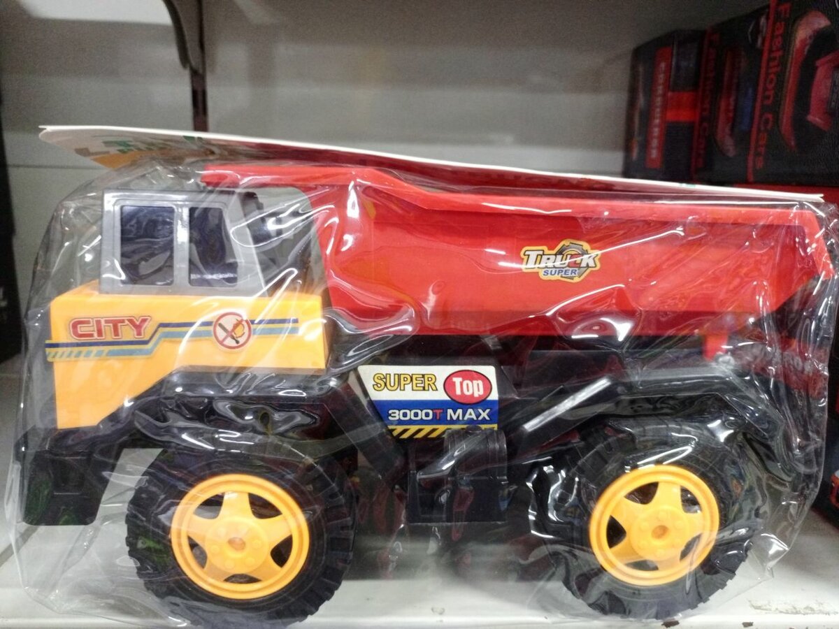 Camion jouet robuste