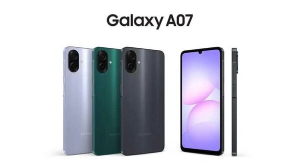 Smartphone Galaxy A07 élégant