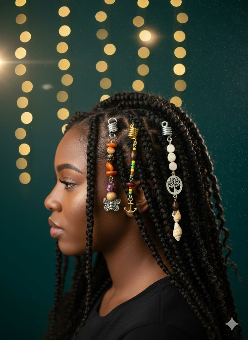 Bijoux de cheveux bohèmes