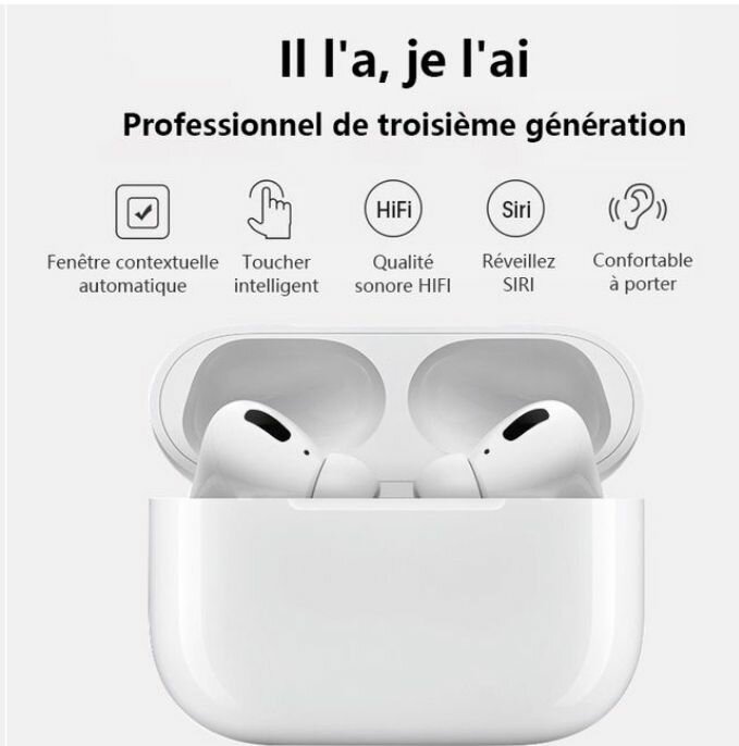 Écouteurs Bluetooth 5.3 HiFi