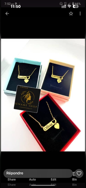 Collier Personnalisé Prénom