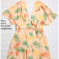 women's summer dress. colorful design