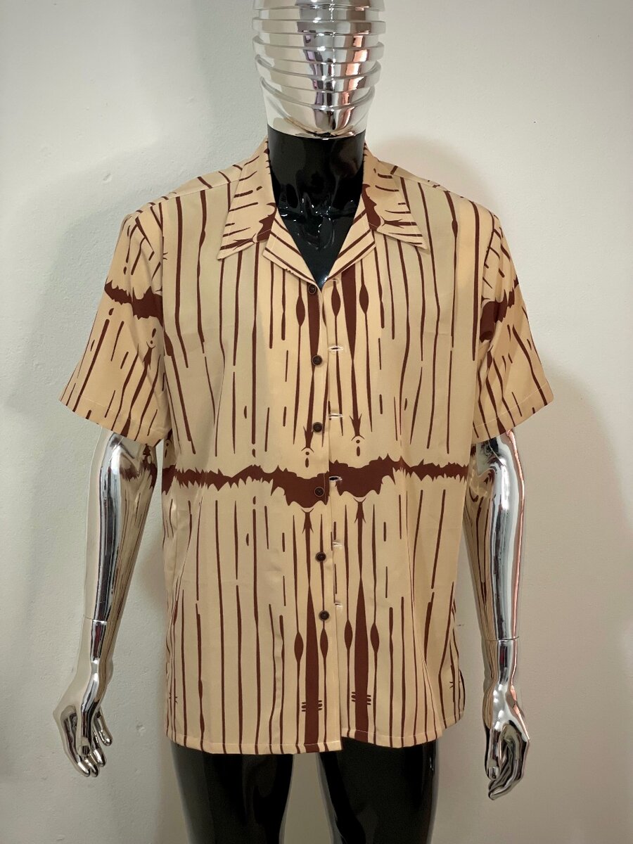Chemise à motifs pour hommes