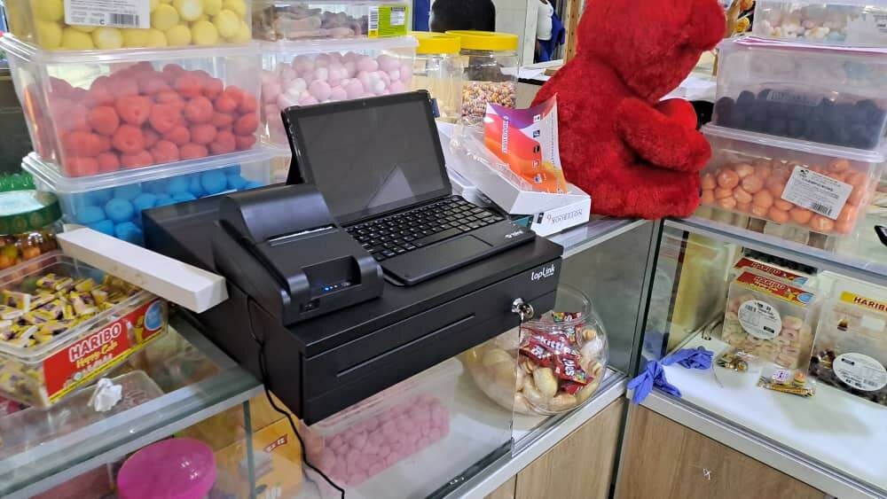 CAISSE ENREGISTREUSE 10" 500Go/8ram  +SUIVI A DISTANCE