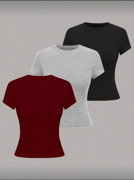 T-shirts basiques colorés