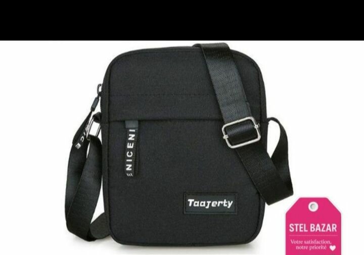 Sacoche Homme Bandoulière Noire