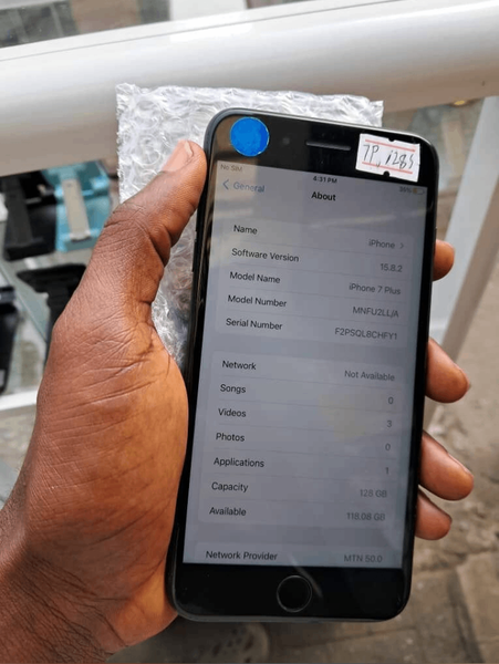iPhone 7 plus 128gig