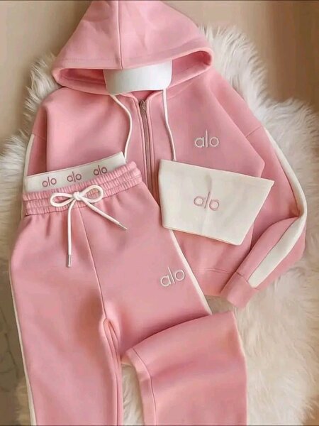 Ensemble survêtement rose alo