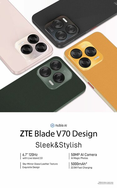 ZTE Blade V70 Smartphone