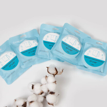 Serviettes compressées jetable