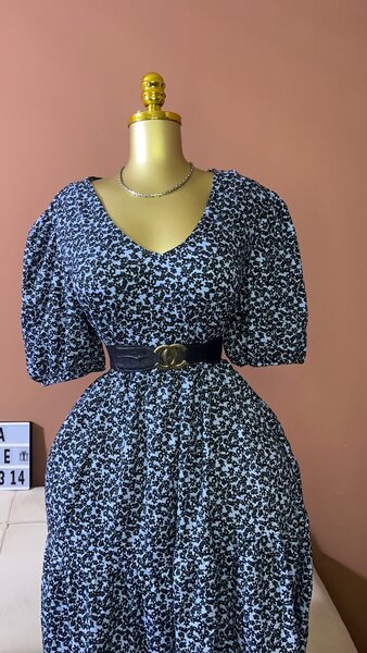 Robe bleue