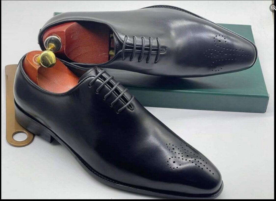Chaussures derby en cuir élégantes