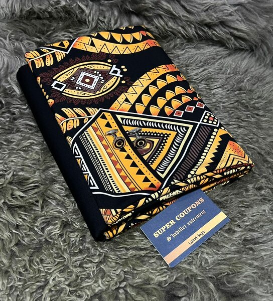 Housse pour Carnet en Tissu