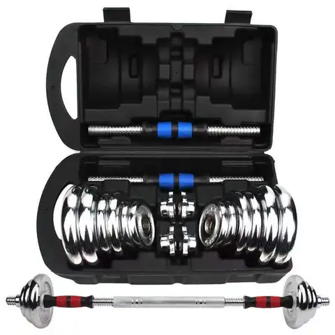30kg Adjustable Dumbbells and barbells