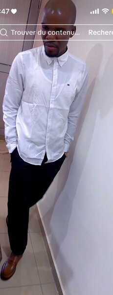 Chemise blanche homme élégante