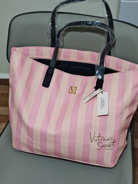 Sac cabas rayé Victoria's Secret
