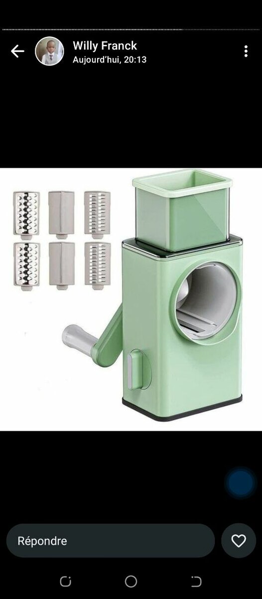 Râpe Multifonction Manuelle