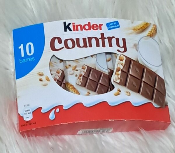 Kinder Country Barres Chocolat