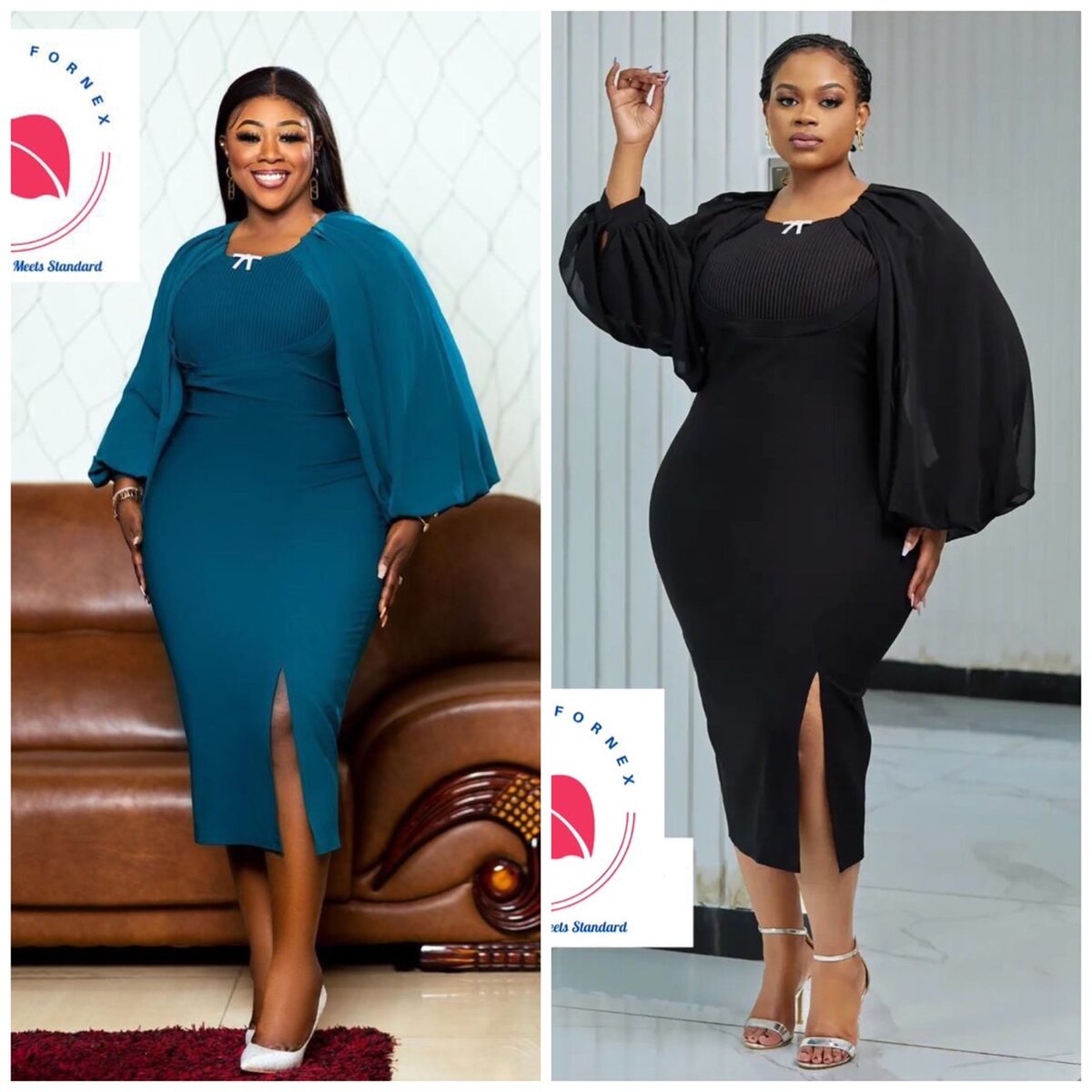 Classy straight dress