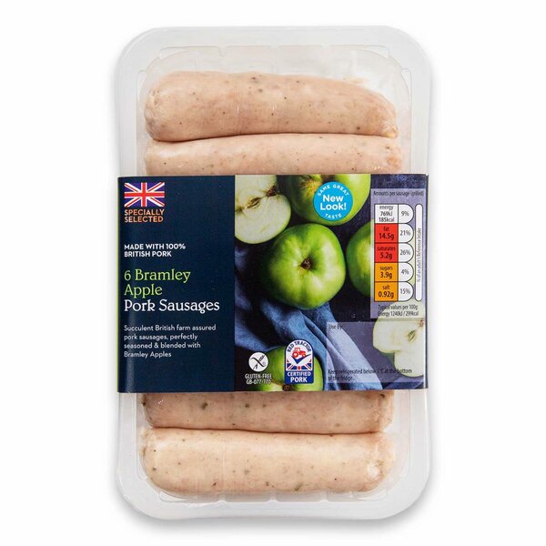 Specially Selected Sausages 400g/6 Pack