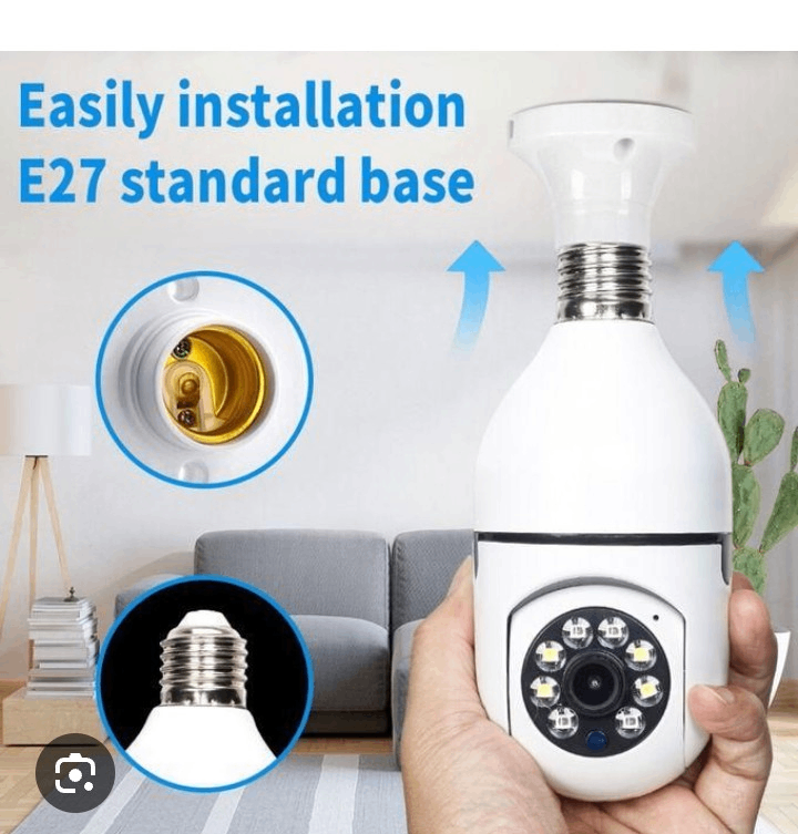 Caméra de Surveillance Ampoule WiFi