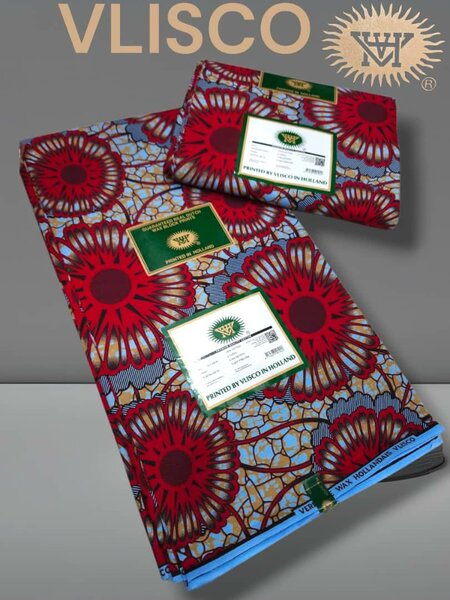 Tissu Wax Vlisco Authentique
