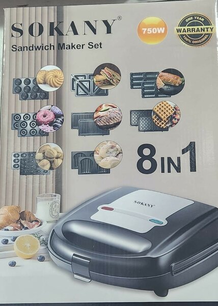 Sokany sandwich maker set