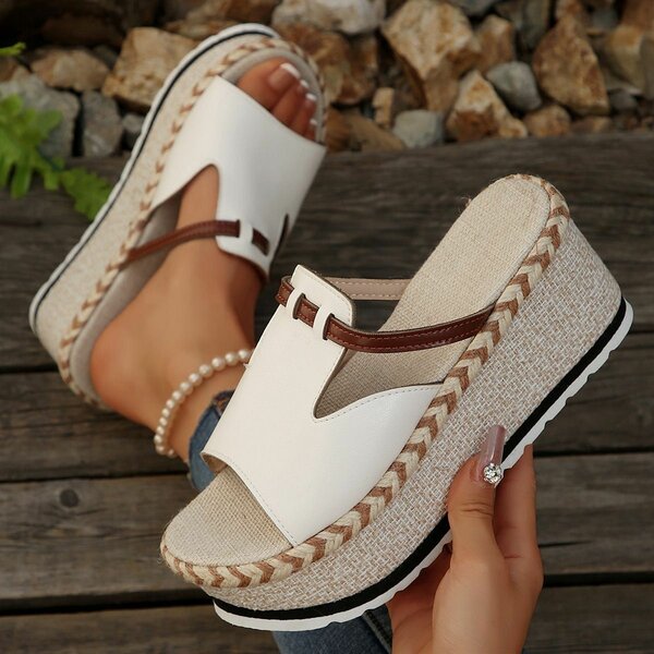 Sandales à plateformes élégantes