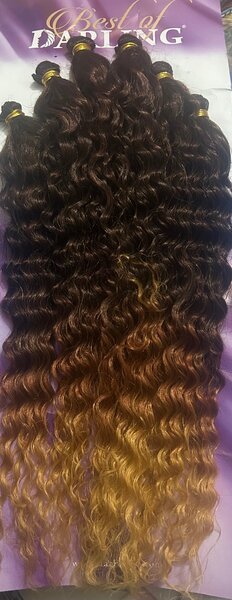 Mèche de tissage bouclés