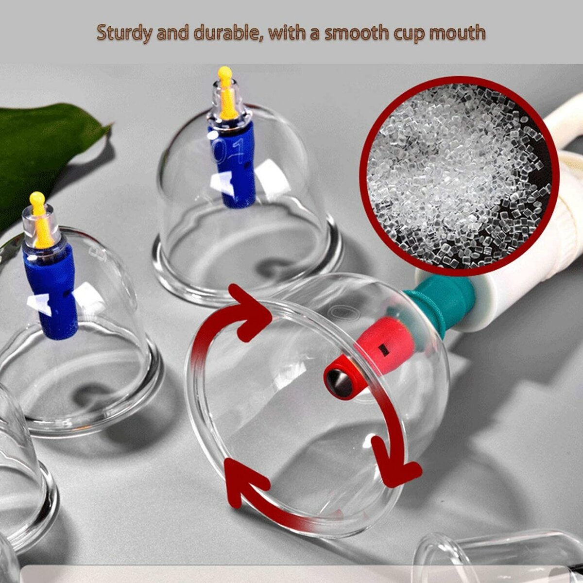 Ensemble de Ventouses Thérapeutiques