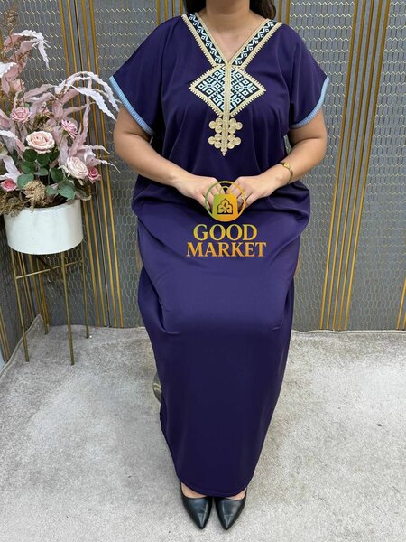 Boubou marocain// Tissu crêpe