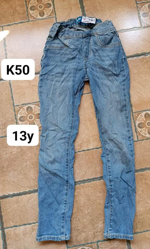 blue jeans high waist