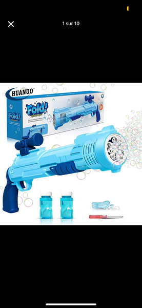 Pistolet à bulles