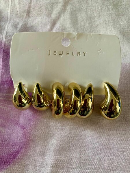 Boucles d'oreilles mode colorées