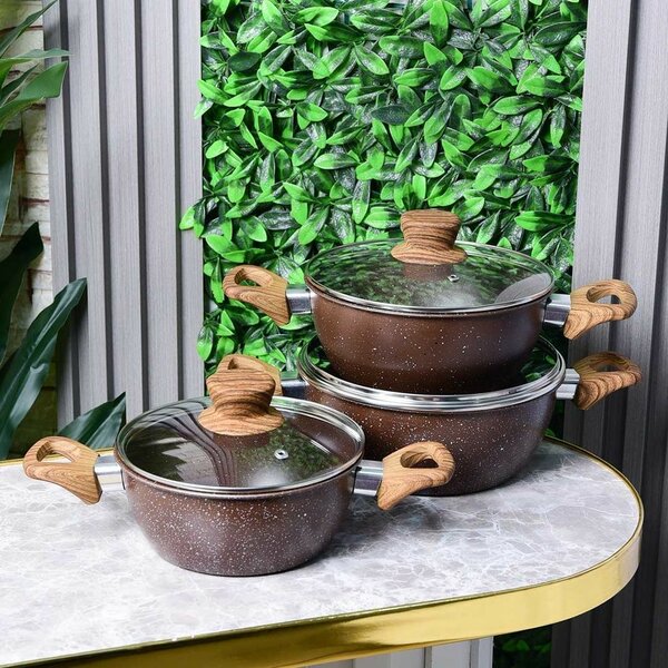 Casseroles antiadhésives en céramique