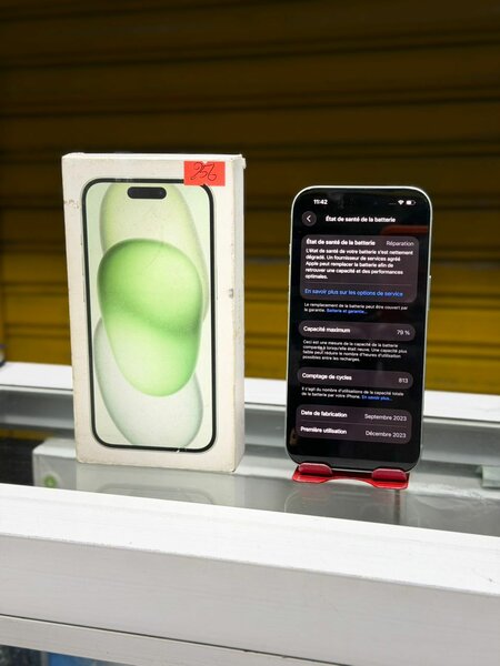 iPhone 15 simple 256 giga CE