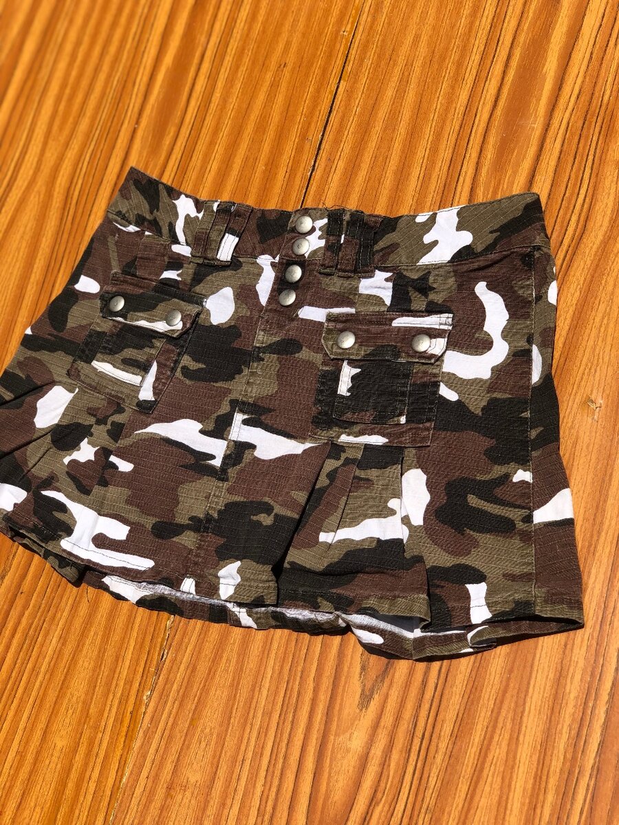 Cargo skirt and mini skirts