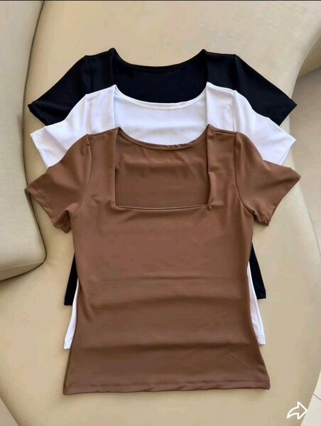 T-shirts carrés élégants